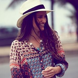 Free People Samba Button Down Top ✨